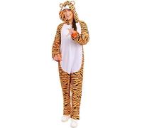 Partilandia | Disfraz de Tigre de Bengala para adulto (Talla S)