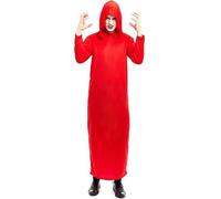 Partilandia Disfraz de Túnica Roja para hombre Talla M hombre