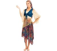 Partilandia | Disfraz de Zíngara para mujer (Talla M)