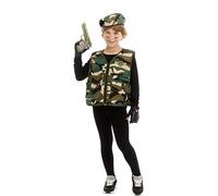Partilandia | Kit de Militar para niño (Talla 3-4 Años)
