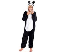 Partilandia Pijamas Enteros de Animales Niñas y Niños Unisex【Tallas Infantiles 3 a 12 años】 Disfraz Oso Panda Mono Enterizo Carnaval Fiestas【Talla 5-6 años】