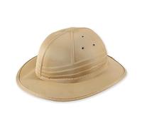 Partilandia | Sombrero de Explorador Salacot beige adulto (Talla Única)