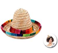 Partilandia | Sombrero Mejicano Mini multicolor (Talla Única)