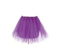 Partilandia Tutú Morado Mujer Adulto Bailarina 60 cm