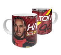 Partisan Lewis Hamilton F1 - Taza de cerámica de 57,407.8-325 ml