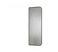Partit Sn - Panel de privacidad impermeable para inodoro de pared para baño, separador de deflectores de baño (blanco, 40 x 120 cm), fácil de instalar