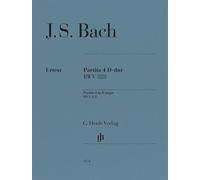 Partita 4 in D major - Piano Sheet Music - G. Henle Verlag (HN 1654)