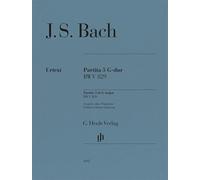 Partita 5 in G major - Piano Sheet Music - Urtext Edition Without Fingering - G. Henle Verlag (HN 1695)