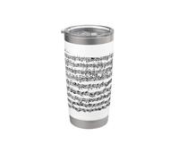 Partita Ciaconna Violín Bach Chaconne Vaso térmico de acero inoxidable de doble pared
