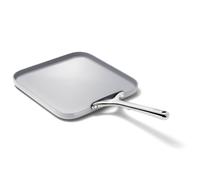 Partita de altura cuadrada de altura cuadrada - 11 sartn cuadrado - Cermico antiadherente - PTFE no txico y PFOA Free - Safe y compatible con el h