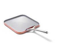 Partita de altura cuadrada de altura cuadrada - 11 sartn cuadrado - Cubierto de cermica antiadherente - PTFE no txico y PFOA - Safe y compatible c