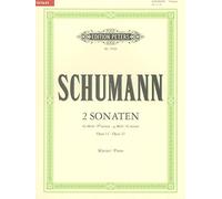Partition classique EDITION PETERS SCHUMANN ROBERT - SONATAS IN F# MINOR OP.11; G MINOR OP.22 - PIANO Piano
