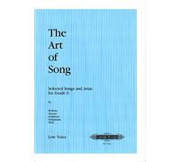 Partition classique EDITION PETERS THE ART OF SONG: SELECTED SONGS - VOICE AND PIANO (PAR 10 MINIMUM) Choeur et ensemble vocal