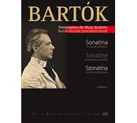 Partition classique EMB (Editio Musica Budapest) BARTOK B. - SONATINA - CLARINETTE Clarinette