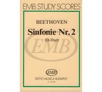 Partition classique EMB (Editio Musica Budapest) BEETHOVEN L. - SINFONIA N. 2 IN RE MAGGIORE OP.36 - CONDUCTEUR POCHE Format poche