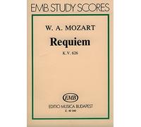 Partition classique EMB (Editio Musica Budapest) MOZART W.A. - REQUIEM K 626 - CONDUCTEUR POCHE Format poche