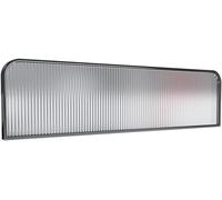 Partition de Bureau Séparateurs en Verre Rayé pour Salles à Manger - s Décoratives Semi-privées pour Restaurant (30 x 90 cm) - Écran de Séparation Élégant et Pratique