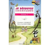 Partition : Je Découvre la Clé de Sol et la Clé de Fa - Volume 2