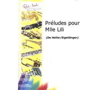 Partitions clásica Robert Martin Heller/eigeldinger - Preludes para Mademoiselle Lili Piano