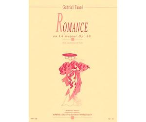 Partitions classique LEDUC FAURE G. - ROMANCE OP.69 LA MAJEUR - VIOLONCELLE ET PIANO Violoncelle