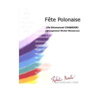 Partitions classique ROBERT MARTIN CHABRIER E. - MOISSERON M. - FTE POLONAISE Ensemble vents