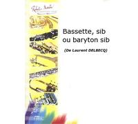 Partitions classique ROBERT MARTIN DELBECQ L. - BASSETTE, SIB OU BARYTON SIB Tuba