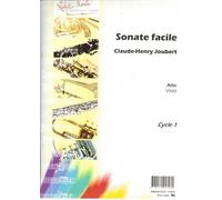 Partitions classique ROBERT MARTIN JOUBERT C.H. - SONATE FACILE Alto