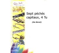 Partitions classique ROBERT MARTIN MOREL - SEPT PCHS CAPITAUX, 4 TU Tuba
