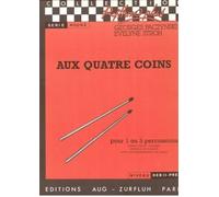 Partitions classique ROBERT MARTIN PACZYNSKI G. - AUX 4 COINS Percussion