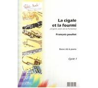 Partitions classique ROBERT MARTIN POULLOT - CIGALE ET LA FOURMI (LA), SIB Tuba