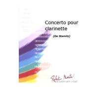 Partitions classique ROBERT MARTIN STAMITZ C. - ROUGERON - CONCERTO POUR CLARINETTE Ensemble vents