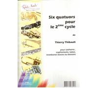Partitions classique ROBERT MARTIN THIBAULT - 6 QUATUORS POUR 2E CYCLE Tuba