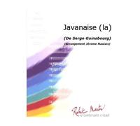 Partitions jazz&blues ROBERT MARTIN GAINSBOURG S. - NAULAIS J. - JAVANAISE (LA) Big band