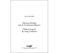 PARTITURA CLASICA - Children's Songs for the Young Trombonist - TRADITIONAL - Solo Trombone