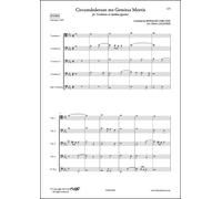 PARTITURA CLASICA - Circumdederunt me Gemitus Mortis - C. de MORALES - Trombone Quintet