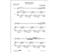 PARTITURA CLASICA - Gnossienne No. 4 - E. SATIE - Trumpet & Piano