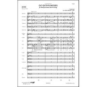 PARTITURA CLASICA - Go Down Moses - G. ARCENS - Jazz Band, Children Choir, Singers and Strings