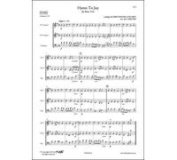 PARTITURA CLASICA - Hymn To Joy - L. van BEETHOVEN - Brass Trio