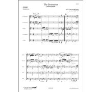PARTITURA CLASICA - The Entertainer - S. JOPLIN - Brass Quintet