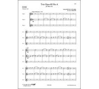 PARTITURA CLASICA - Trio Opus 82 No. 6 - A. REICHA - Flute Trio
