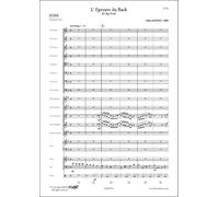 PARTITURA JAZZ&BLUES - L'Epreuve du Bach - G. ARCENS - Big Band