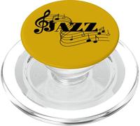 Partituras de Músico de Jazz Notas de Jazz PopSockets PopGrip para MagSafe