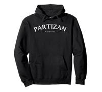 Partizan Original Serbia Beogrado Srbija Serbia Belgrado Sudadera con Capucha