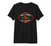 Partly Inked Fully Educated - Tattoo Inspired Clothing Camiseta Premium