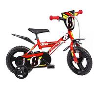 Partner AUA123GLN - Bicicleta para niño, Rueda 12 in, Color Rojo