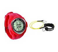 Partner Computadora de muñeca para apnea + Lanyard Cable de Seguridad con Gancho para Apnea en Profundidad