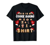Partner Familie Christmas Cookie Baking Lebkuchen Kekse Plätzchen Camiseta