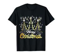Partner Familie Xmas Feliz Navidad Weihnachtsbaum Sterne Camiseta