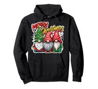 Partner Familie Xmas süße Wichtel Glühwein Feliz Navidad Sudadera con Capucha
