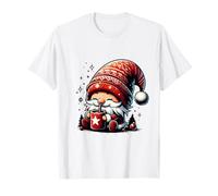 Partner Familie Xmas süßer Wichtel Glühwein Weihnachtsmarkt Camiseta